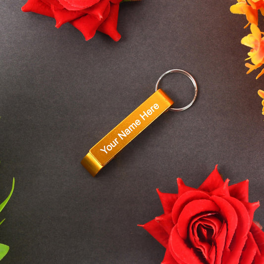 Customize Premium Metal Keychain - Stainless Steel Key...