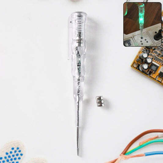 Electrical Detector Slotted Screwdriver With Small Batter...
