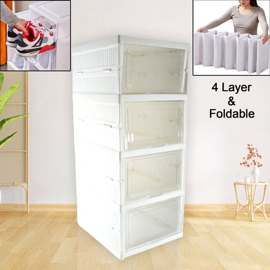 Stackable Multifunctional Storage, for Clothes Foldable D...