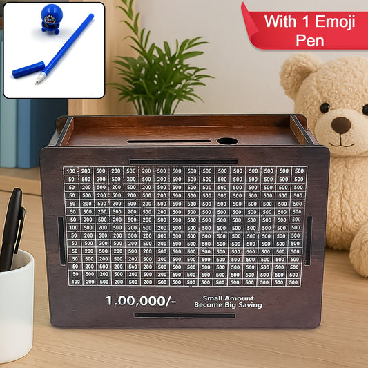 Wooden Money / Piggy Bank, Money Box (1...