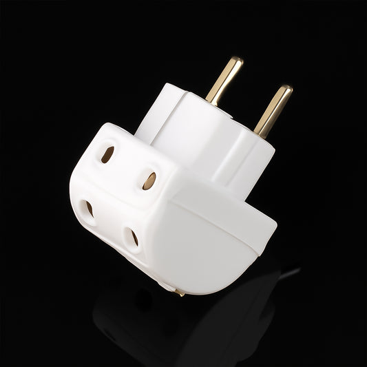 5-Way 2 Pin Multi-Plug Socket / Converter (1...