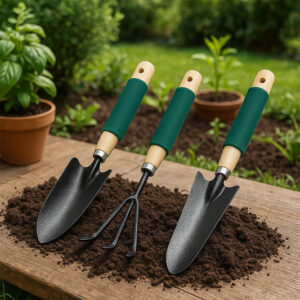 Gardening Tools - Hand Cultivator, Trowel, Heavy Duty...