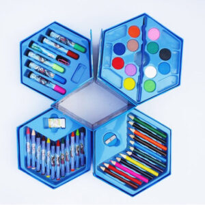 46 Pcs Plastic Art Colour Set with Color...