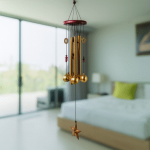 Wind Chimes Outdoor Hanging Dragonfly Wind Chime for...