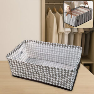 Folding-Storage-Box-01.jpg Cloth storage baskets, closet storage bins (42×28 Cm)