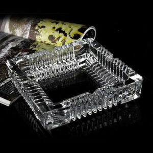Luxury Glass Ashtray Glass Square Ashtrays for, Home,...