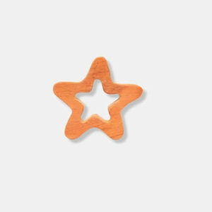 WOODEN STAR TEETHER (PC-1)