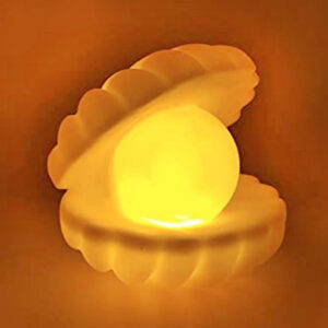Pearl Shell Night Lamp Decorate Desk Lights For...