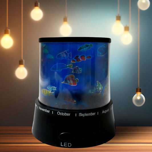 LED Projector Night Light – 3 Battery Lamps,...