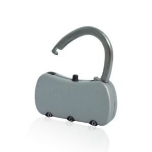 3-Digit Resettable Combination Round Padlock for Luggage ...