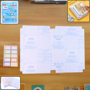 Transparent Book Cover (10 Pcs Set / 47x37...