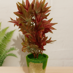 MapleCharm Faux Plant Ornamental Plant for Indoor and...