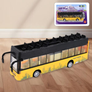 Die-cast Alloy London Long Bus Double Decker Sightseeing...