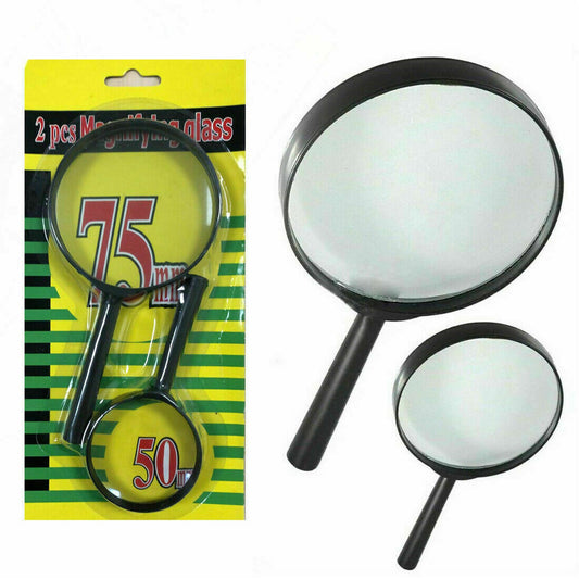 Magnifying Glass Lens – Dual-Sided Glass Magnifier for...