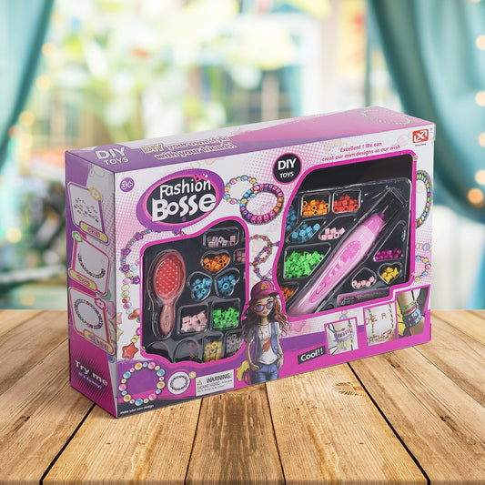 Hair Styling Clasp Clips Twisting Stringing Beads Kit...