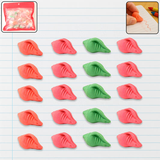 Shankh Shape Eraser Rubber (20 Pc / Mix...