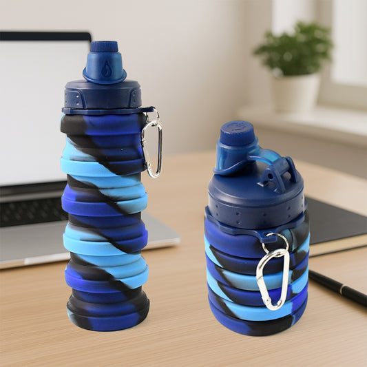 Silicone Foldable Water Bottle (1 Pc / 24...