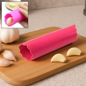 Silicone Garlic Peeler Tube Easy Hand Roller Peeling...