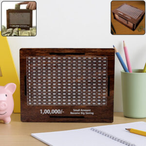Wooden Money / Piggy Bank, Money Box (1...