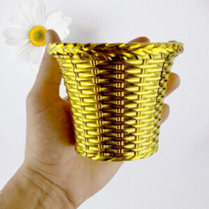 Plastic Flower Valencia (Pot) Home and Outdoor (1...
