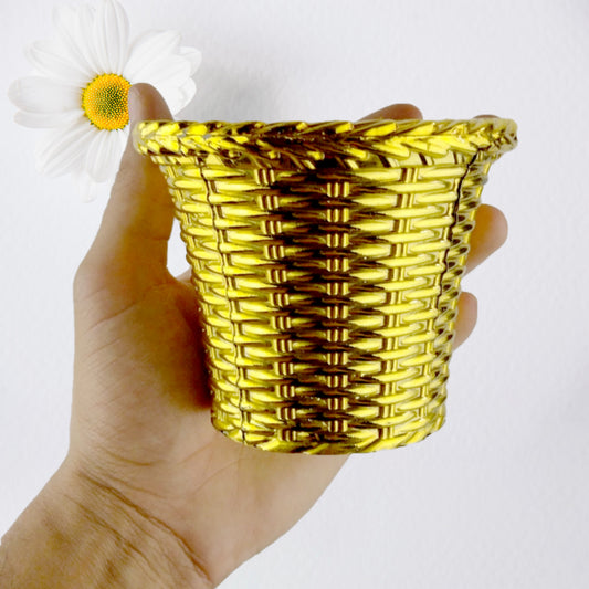 Plastic Flower Valencia (Pot) Home and Outdoor (1...