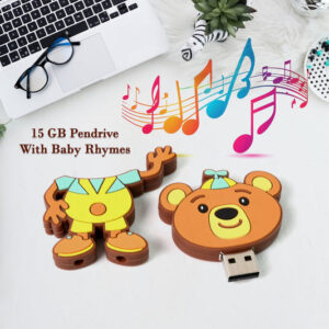 Portable Cartoon Shape Silicone USB Pen drive /...