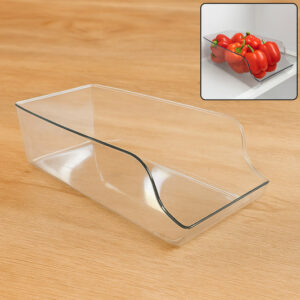 Transparent Plastic Storage Bin Box (35x16cm / 1...